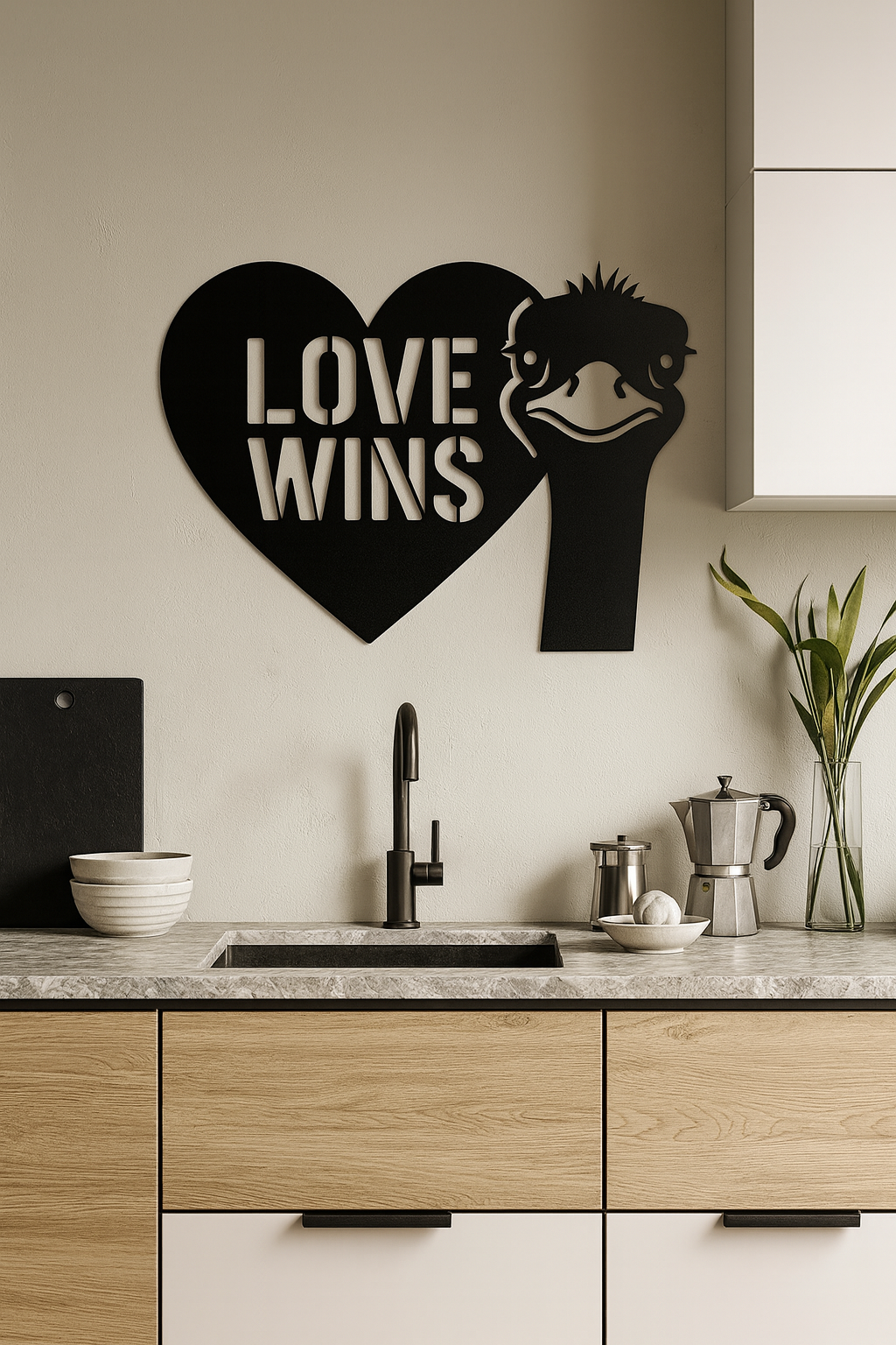 Love Wins Wall Hanger