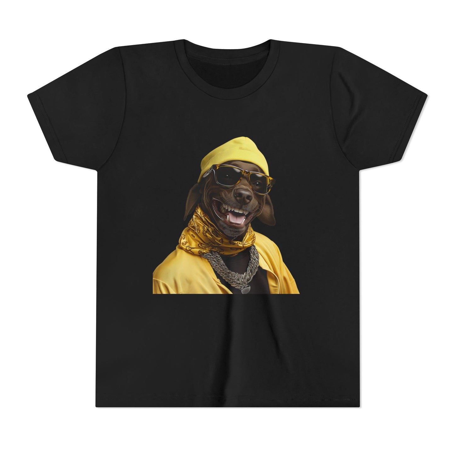 Cool Dog Vibes Youth Short Sleeve Tee - Fun Graphic Tee for Animal Lovers