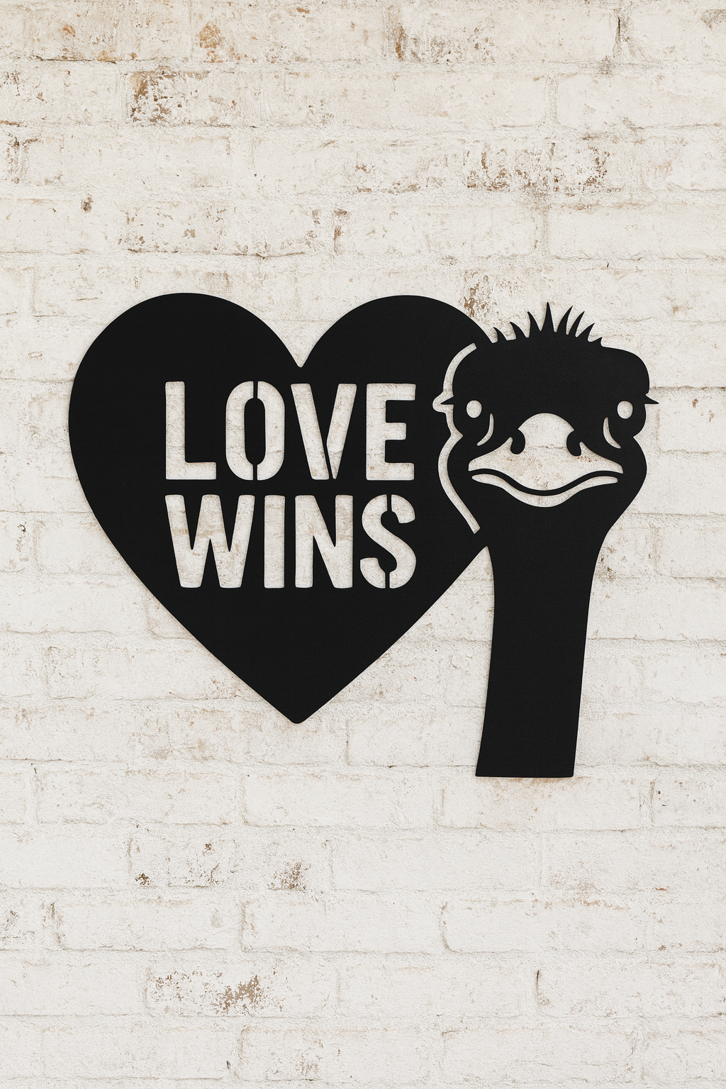 Love Wins Wall Hanger