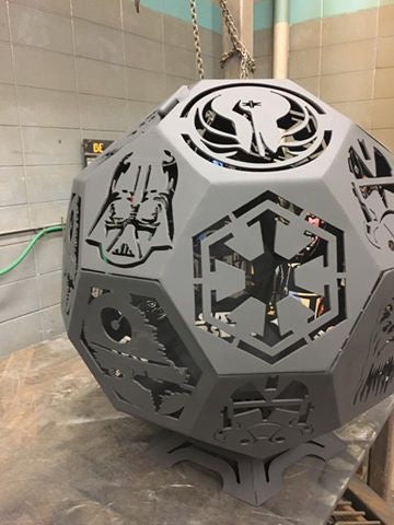 Harley 3/4 Orb Style Fire Pit